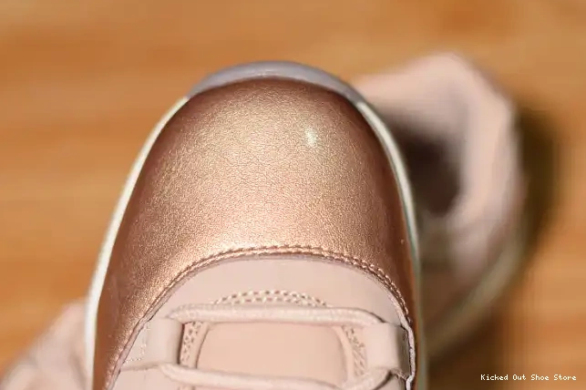 Kicked Out Shoe Store Rose GS 11 Gold Jordan Low Air AH7860-105 0517
